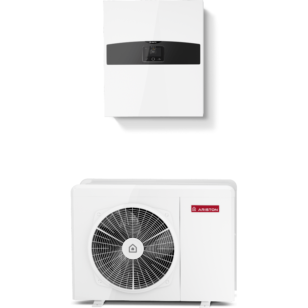 Ariston Nimbus Compact 50 M NET R32 monoblokk levegő-víz hőszivattyú, HMV tárolóval, 5 kW (3301856)